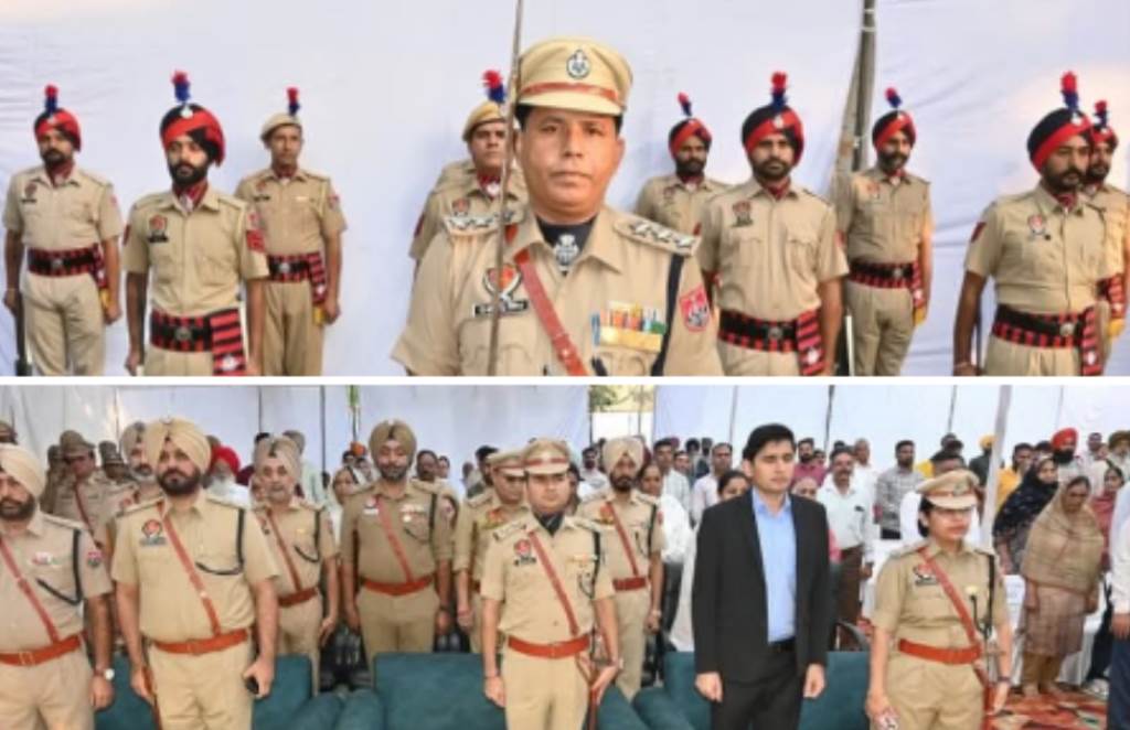 Punjab Polices contribution in maintaining peace and communal harmony is unparalleled SSP Sandeep Kumar Malik